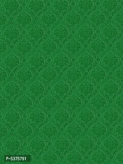 Polyester Door Curtain 7FT-Pack of 2 -Green-thumb4