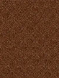 Polyester Door Curtain 7FT-Pack of 2 -Brown-thumb3