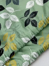 Polyester Green Leaf Print Printed Air Conditioning Dust Cover, Folding AC Cover, Split for 1 Ton Indoor Unit-thumb4