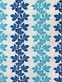 Fancy Curtain Polyester Door Pack of 2 Blue-thumb4