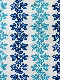 Fancy Curtain Polyester Long Door Pack of 2 Blue-thumb4