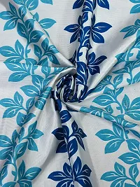 Fancy Curtain Polyester Door Pack of 2 Blue-thumb3
