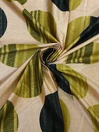 Fancy Curtain Polyester Door Pack of 2 Green 4-thumb3
