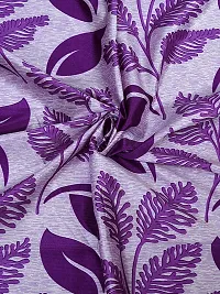 Fancy Curtain Polyester Door Pack of 2 Purple 1-thumb3