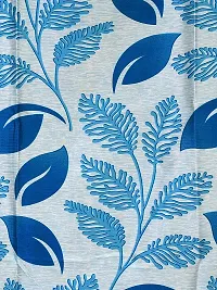 Fancy Curtain Polyester Door Pack of 2 Blue 4-thumb4