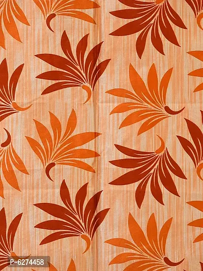 Fancy Curtain Polyester Door Pack of 2 Orange 1-thumb5