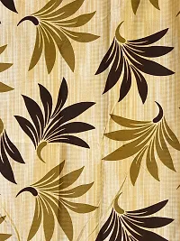 Fancy Curtain Polyester Door Pack of 2 Brown 4-thumb4