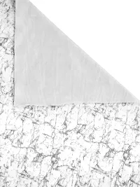 Stylish White Velvet Long Door Curtains- Pack Of 2-thumb4