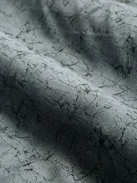Designer Grey Velvet Window Curtains - Pack Of 2-thumb3