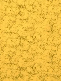 Designer Yellow Velvet Window Curtains - Pack Of 2-thumb1