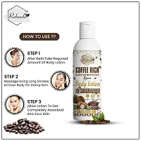 Rabenda Coffee Rich Hydration Moisturizer Body Lotion With Coffee And Shea Butter-Pack Of 2,  100 ml each-thumb3