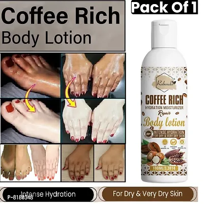 Rabenda Coffee Rich Hydration Moisturizer Body Lotion With Coffee And Shea Butter - 100 ml