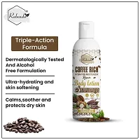 Rabenda Coffee Rich Hydration Moisturizer Body Lotion With Coffee And Shea Butter-Pack Of 2,  100 ml each-thumb1