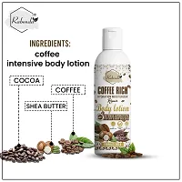 Rabenda Coffee Rich Hydration Moisturizer Body Lotion With Coffee And Shea Butter-Pack Of 2,  100 ml each-thumb2