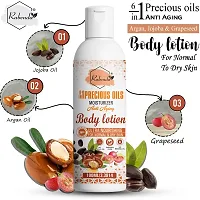 Rabenda 6 In 1 Precious Oils Body Lotions Anti Aging Body Care Product With Argan,Jojoba And Grapeseed Extract Cream- 100 ml-thumb2