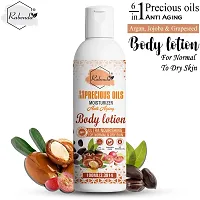Rabenda 6 In 1 Precious Oils Body Lotions Anti Aging Body Care Product With Argan,Jojoba And Grapeseed Extract Cream- 100 ml-thumb1