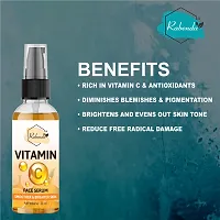 Rabenda 1% Vitamin C Face Serum With Mandarin For Glowing Skin With Pure Ethyl Ascorbic Acid For Hyperpigmentation And Dull Skin, Fragrance-Free,50 ml-thumb2