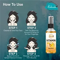 Rabenda 1% Vitamin C Face Serum With Mandarin For Glowing Skin With Pure Ethyl Ascorbic Acid For Hyperpigmentation And Dull Skin, Fragrance-Free,50 ml-thumb3