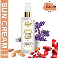 Rabenda Sunscreen Cream Spf 30+, Whitening,Moisturising,Anti Aging,Reduce Dark Spote Protetion From Uva/Uvb/Pa++, Sun Protection And De Tan- 100 ml each, Pack Of 2-thumb1