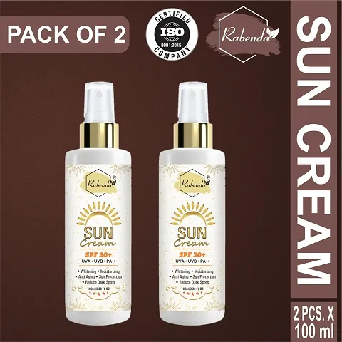Rabenda Sunscreen Cream SPF 30+ (Pack Of 2)