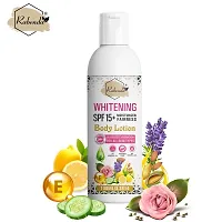 Whitening Body Lotion On SPF15+ Skin Lighten  Brightening Body Lotion Cream (100 Ml) Pack Of 2 Lotion  Creams-thumb1