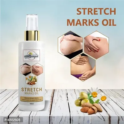 Abhigamyah Stretch Care Oil to Minimize Stretch Marks and Even Out Skin Tone - Blend of 6 Oils with Rosehip Calendula and Sea Buckthorn Oils - No Parabens, Silicones, Mineral Oil and Color - 100mL pack of 1-thumb4