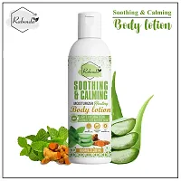 Rabenda Soothing Calming And Healing Body Lotion With Turmeric and Aloevera Cream For Normal,Dry and Itchy Skin  100Ml  Pack Of 1-thumb1