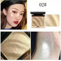 Highlighter,Professional Long Lasting Waterproof highlighter in makeup, 02 Highlighter  (02-gold)-thumb3