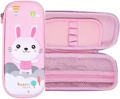 Stylish Pink Printed Pencil Box For Kids-thumb2