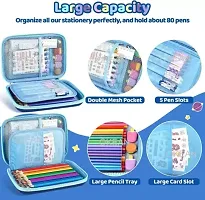 Stylish Blue Printed Pencil Box For Kids-thumb4