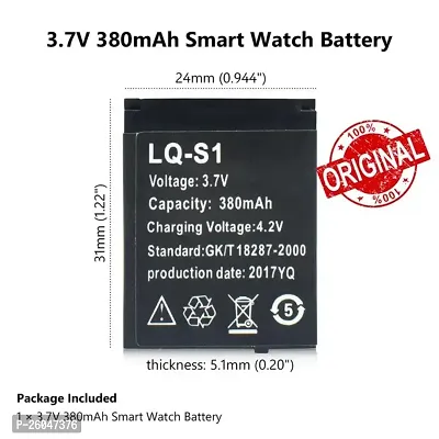 Original Smart Watch Battery, Battery Watch Smartwatches, Fitbands Accessories-thumb0