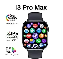 i8 Pro Max Smartwatch  44mm Crown working, Call Function, Social Medias, Advance tools | cheapest i8 pro max smart watch-thumb1