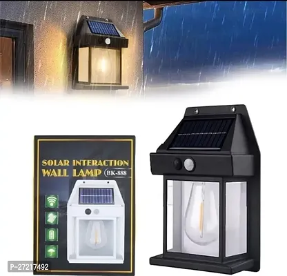 SOLAR WALL BULB LAMP Solar Wall Lamp Outdoor Waterproof Up and Down Lighting-thumb0