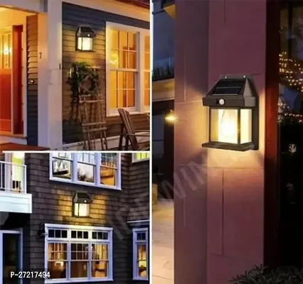 SOLAR WALL BULB LAMP Solar Wall Lamp Outdoor Waterproof Up and Down Lighting