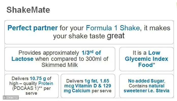 Herbalife Nutrition Shakemate 500gm (The Perfect Patner of Formula one shake)-thumb3