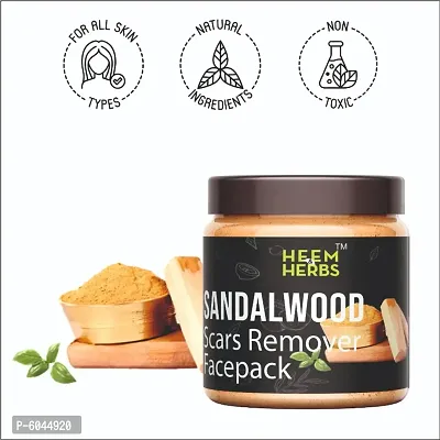 HEEM and HERBS Sandalwood Scars Removal Facepack Pack of 2