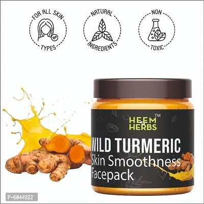 HEEM and HERBS Wild Turmeric Skin Smoothness Facepack Pack of 2-thumb0