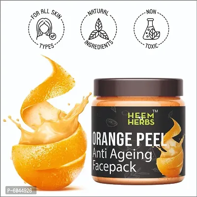 HEEM and HERBS Orangepeel Anti Ageing Facepack Pack of 2-thumb0