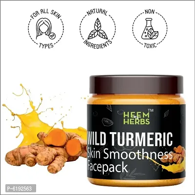 HEEM and HERBS Wild Turmeric Skin Smoothness Facepack Pack of 2-thumb0