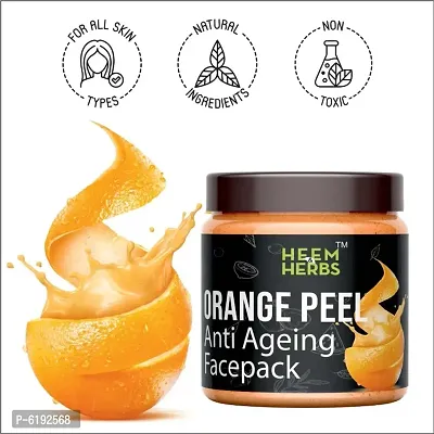 HEEM and HERBS Orangepeel Anti Ageing Facepack Pack of 1