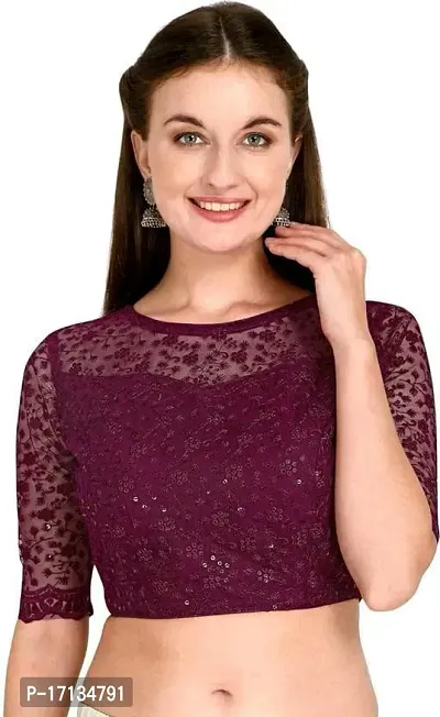 Stylish Fancy Designer Soft Silk Stitched Blouses For Women