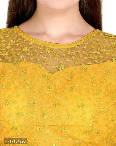 Stylish Fancy Designer Soft Silk Stitched Blouses For Women-thumb3