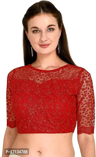 Stylish Fancy Designer Soft Silk Stitched Blouses For Women