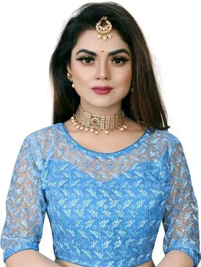 Hot Selling Net Stitched Blouses 
