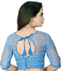 Stylish Fancy Designer Net Stitched Blouses For Women-thumb3