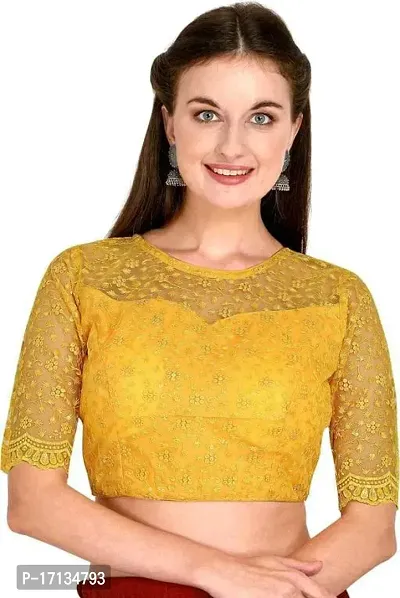 Stylish Fancy Designer Soft Silk Stitched Blouses For Women