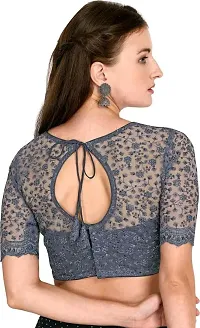 Stylish Fancy Designer Soft Silk Stitched Blouses For Women-thumb2