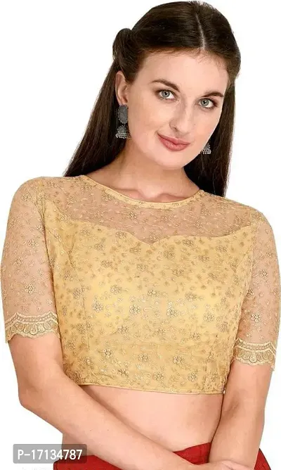Stylish Fancy Designer Soft Silk Stitched Blouses For Women