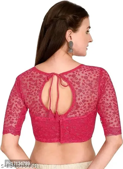 Stylish Fancy Designer Soft Silk Stitched Blouses For Women-thumb4