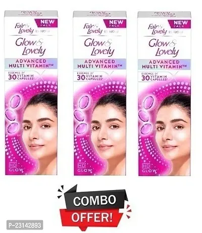 Glow  Lovely Advanced Multi Vitamin Face Cream 25gm pack of 3-thumb0